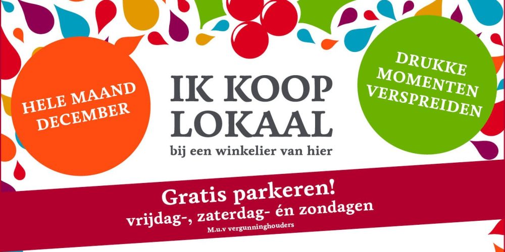 Gratis parkeren december uitgebreid