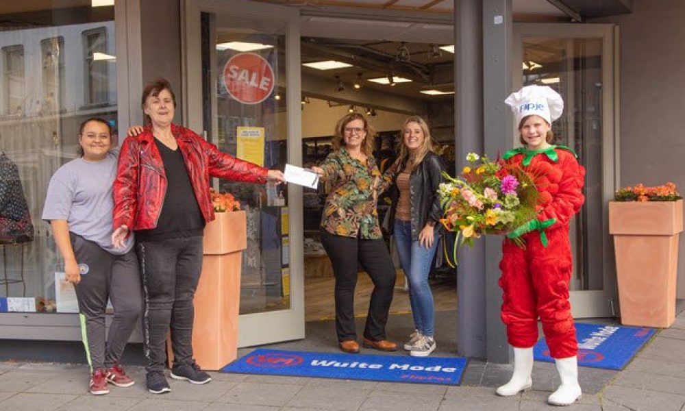 Beduusde winnares FlipPas-maandprijs juli