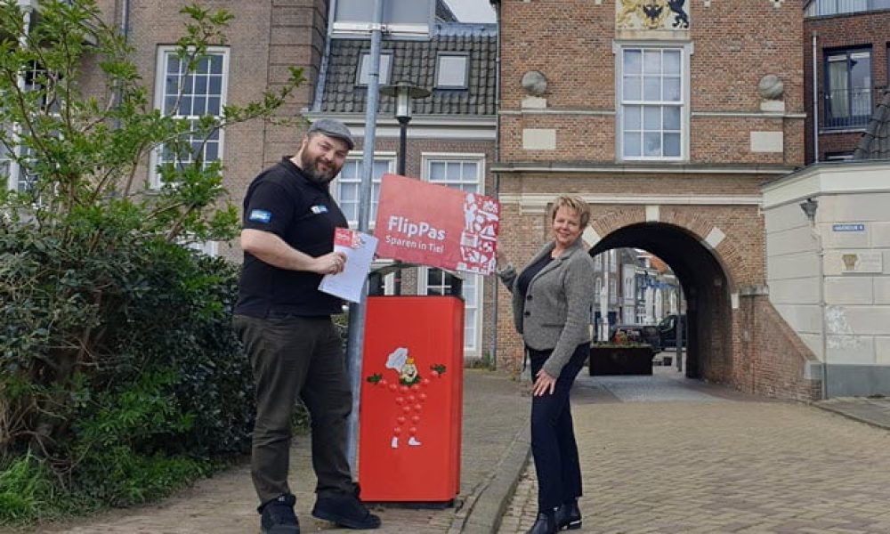 Vanaf nu sparen met je FlipPas voor Stichting Tiel Tip Top