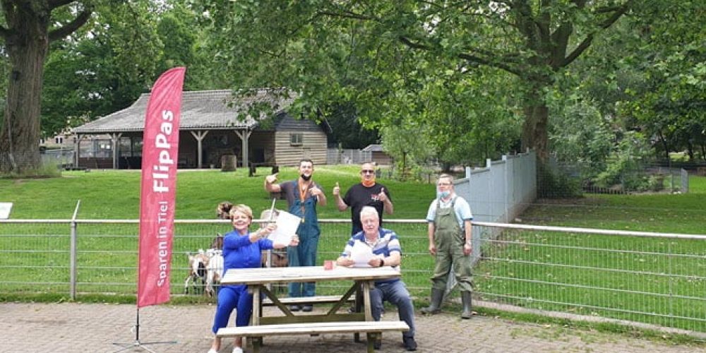 Sparen voor Stichting Hertenkamp Tiel